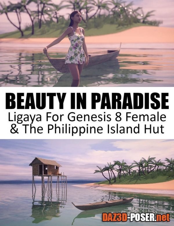 Dawnload Beauty In Paradise - Ligaya And The Philippine Island Hut - Genesis 8 Female for free