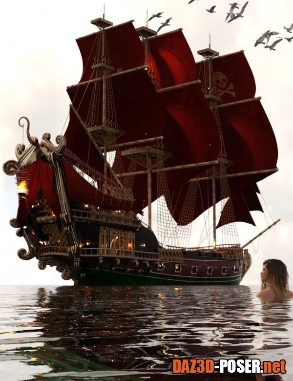 Dawnload PW Pirate Ship Poseidon for free