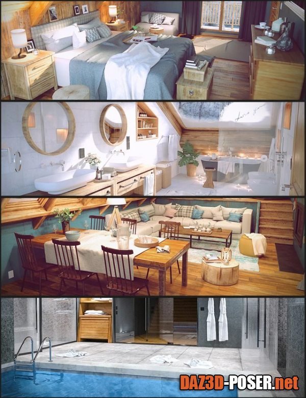 Dawnload Winter Vacation House Bundle for free