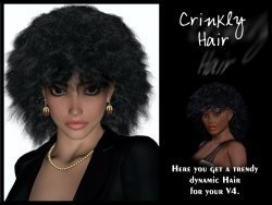 Crinkly-Hair for V4