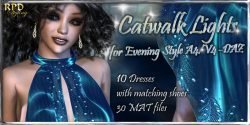 ~ Catwalk Lights ~ for EveningStyle (DAZ)