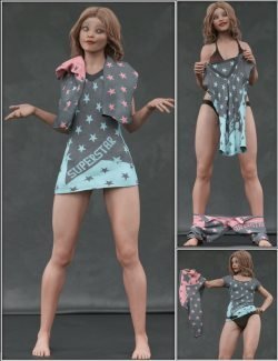 Everyday 2 Daily Poses and Clothes Vol.3 for Genesis 8 Females