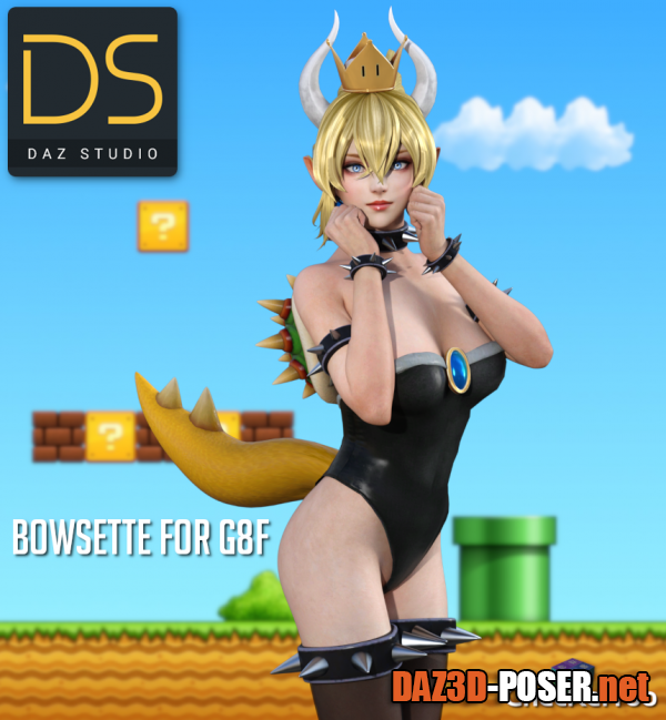 Dawnload Bowsette For G8F for free