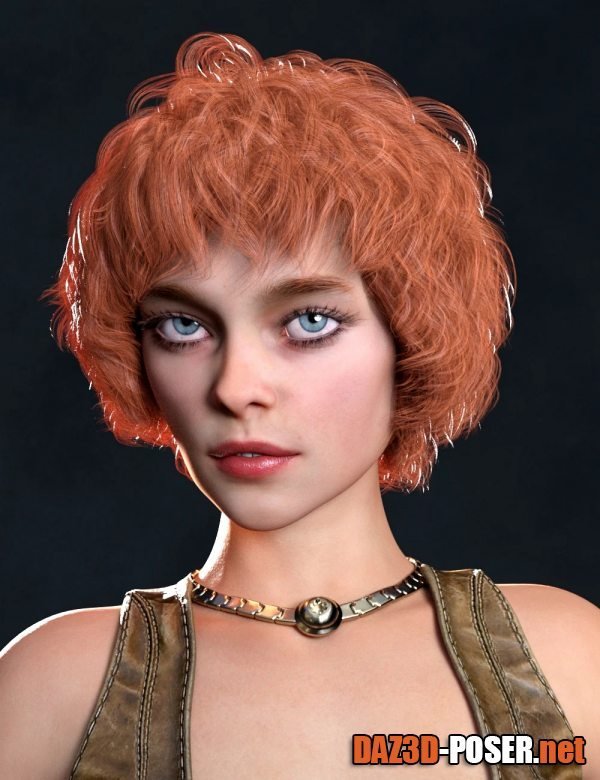 Dawnload Ava Hair for Genesis 8 Females for free