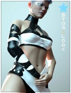 StarXlook Scifi Outfit for Genesis 8 Female(s)