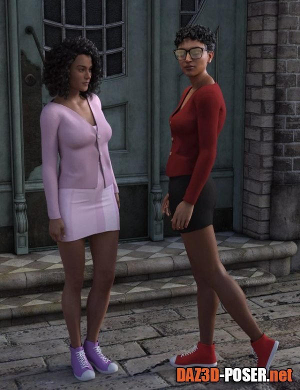 Dawnload Fall Wardrobe for Genesis 8 Female(s) for free