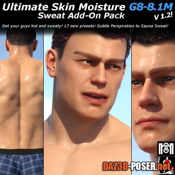 Dawnload Ultimate Skin Moisture v1.2: Sweat ADD-ON G8-8.1M for free