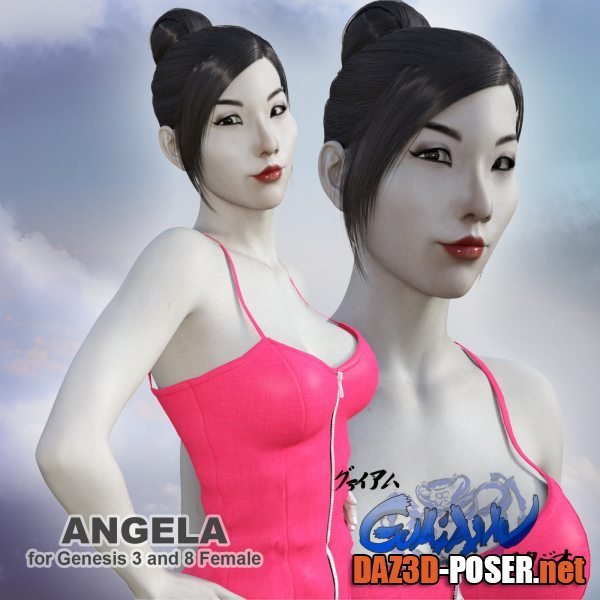 Dawnload Angela for Genesis 3 and 8 Female for free