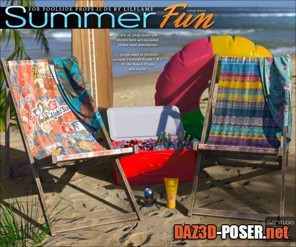 Dawnload Summer Fun for Poolside Props II DS for free