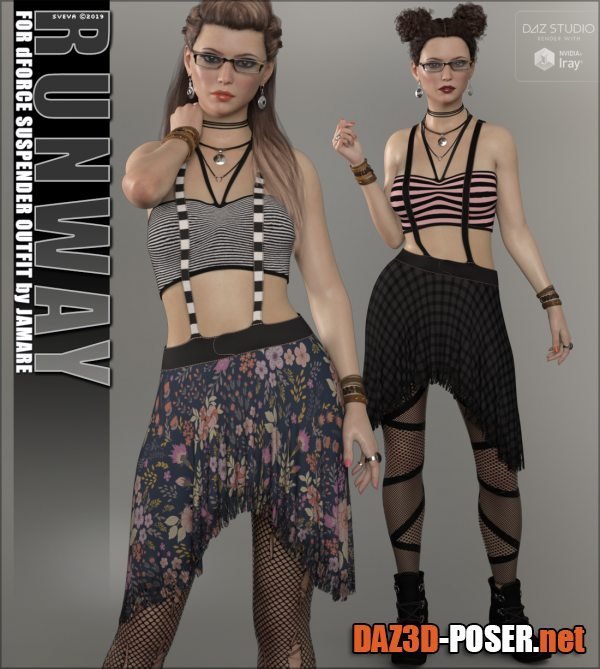 Dawnload Runway for Suspenders Outfit for free
