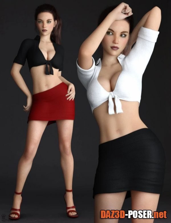 Dawnload Home Office Outfit for Genesis 8 Females for free