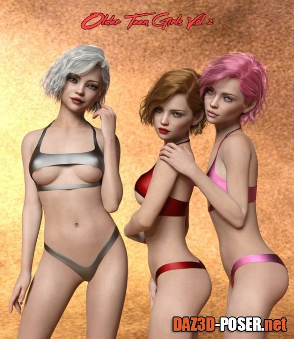 Dawnload 6 Older Teen Character Morphs For G8F Vol 2 for free