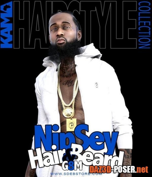 Dawnload Nipsey Hair And Beard G8M for free