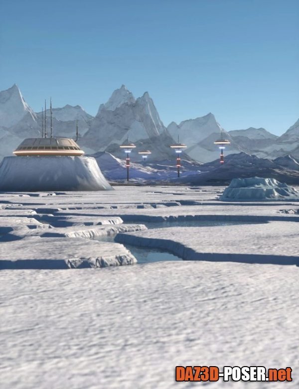 Dawnload The Ice World Of Eros Prime Environment for free