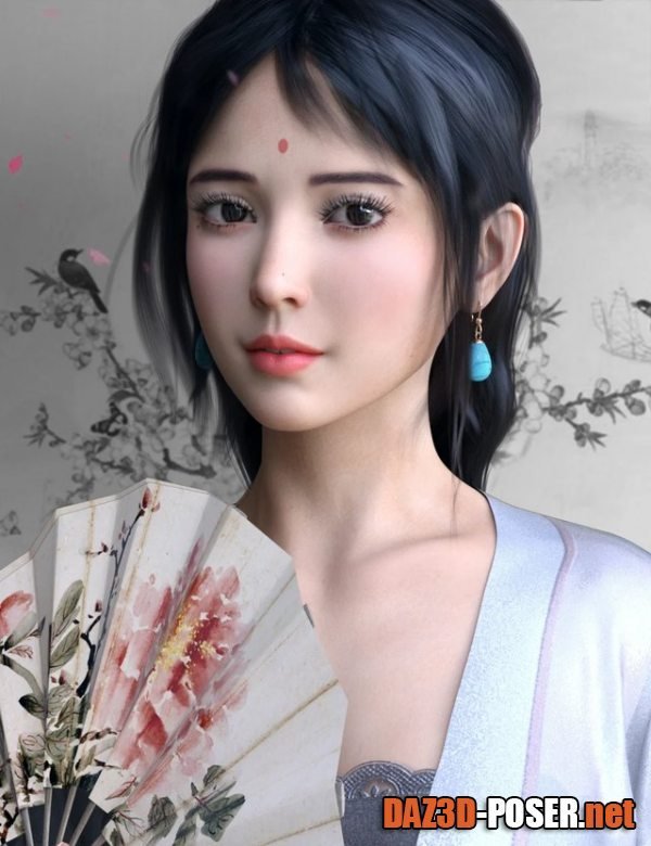 Dawnload VO Xiao Mei for Genesis 8 and 8.1 Females for free