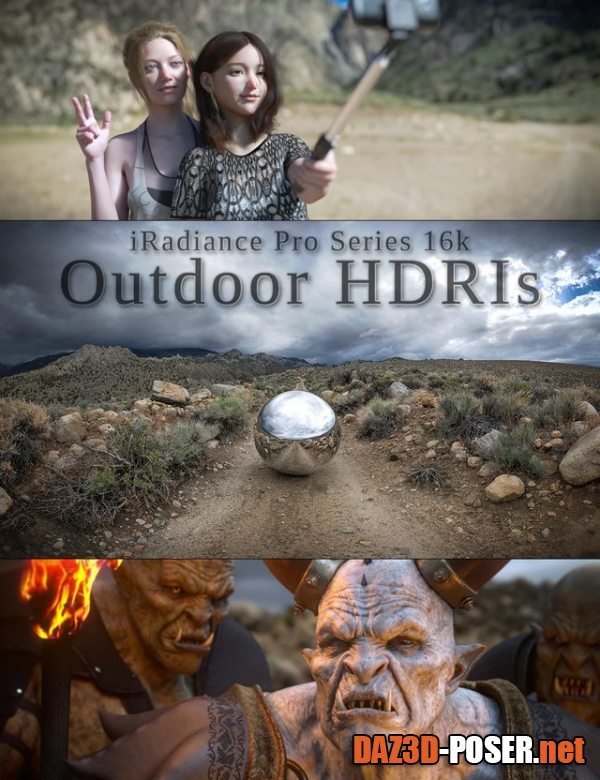 Dawnload iRadiance Pro Series 16k HDRIs - Big Outdoors for free