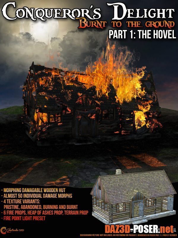 Dawnload Conquerors Delight - Burnt to the Ground - Hovel for free