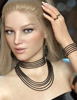 Sparkling Jewelry for Genesis 8 and 8.1 Females