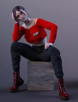X-Fashion Girl Collection 02 for Genesis 8 Females