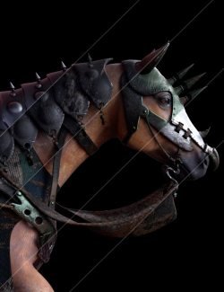 Guardian Horse Armor for DAZ Horse 2 Textures