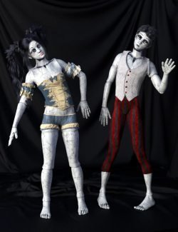 SY Cracked Creepy Dolls Genesis 8 and 8.1