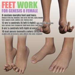 Feet Work for G8F