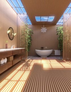Fancy Japanese Bath