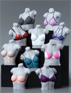 Easy Bras for Genesis 8 and 8.1 Females