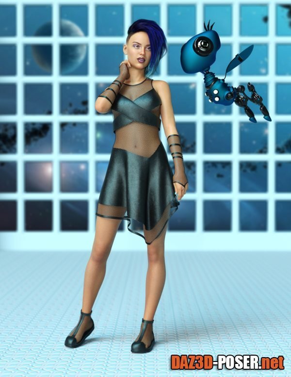 Dawnload Cyber Dress for G8F for free