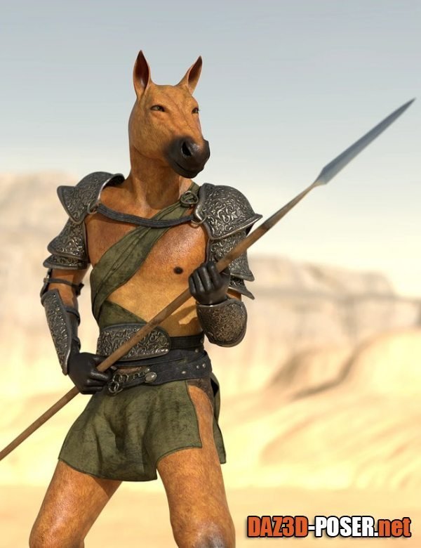 Dawnload Oso Horseman HD for Genesis 8.1 Male for free