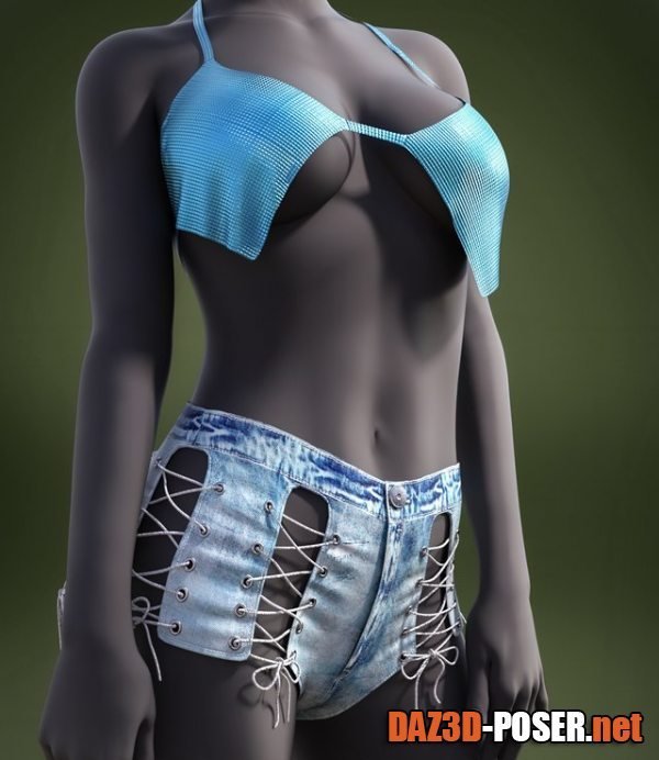 Dawnload dforce Club Ladies outfit for Genesis 8 & 8.1 Female(s) for free