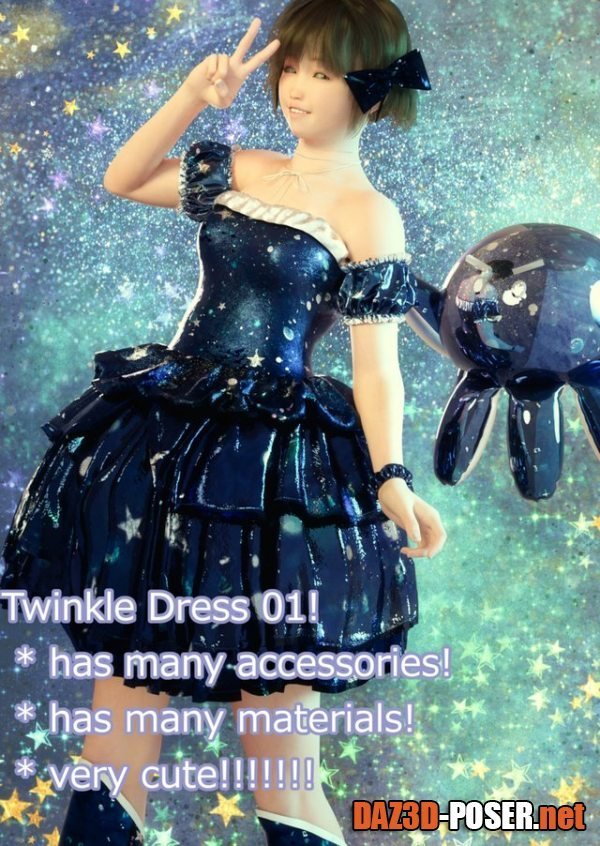 Dawnload Twinkle Dress 01 for free