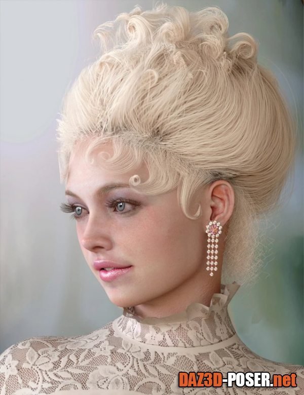 Dawnload My Edwardian Hair for Genesis 8 Female(s) for free