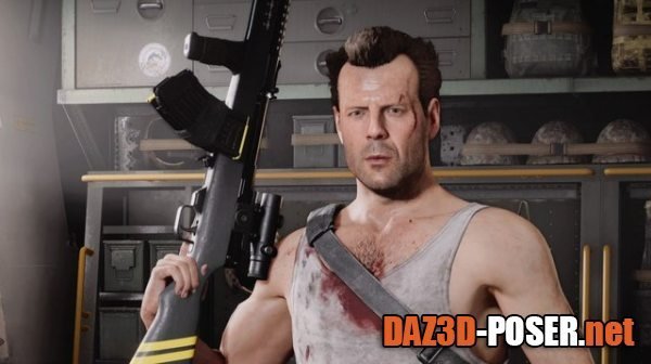 Dawnload Call of Duty Cold War John McClane in Daz for G8M for free