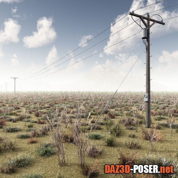 Dawnload Power Lines and Poles for free