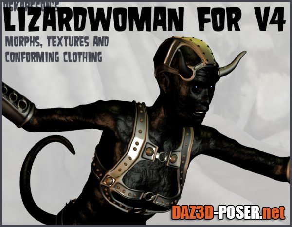 Dawnload Oskarsson's LizardWomanV4 for free