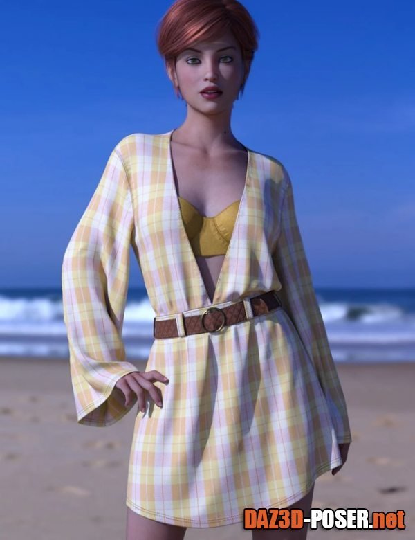 Dawnload dForce Malibu Heat Outfit for Genesis 8 Female(s) for free