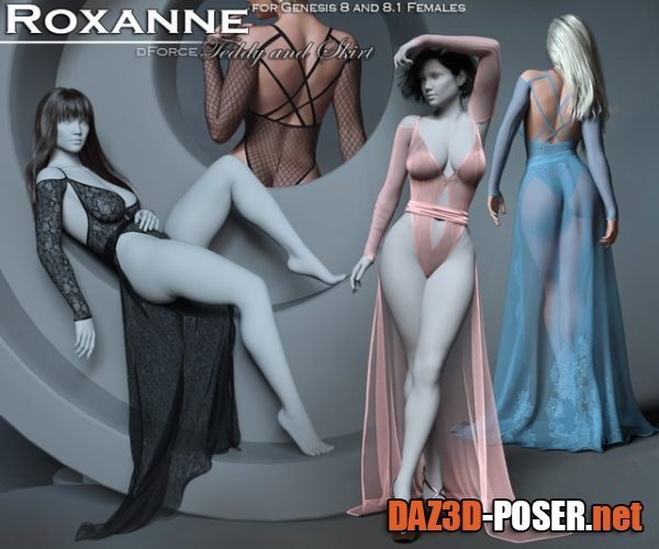 Dawnload Roxanne for Genesis 8 and 8.1 for free
