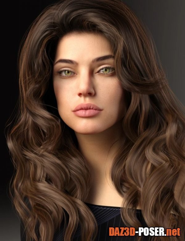 Dawnload Sharon HD for Genesis 8 and 8.1 Female for free