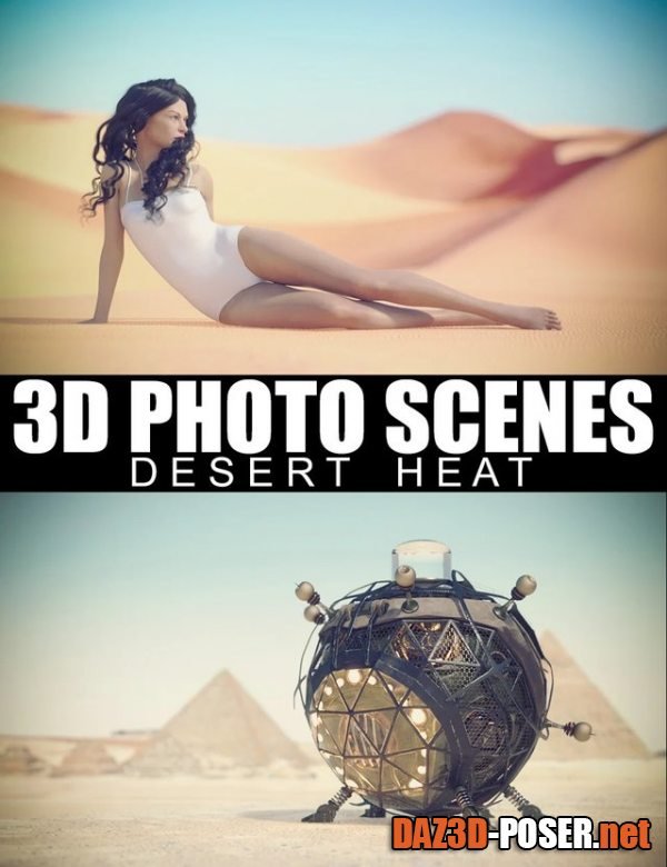 Dawnload 3D Photo Scenes - Desert Heat for free
