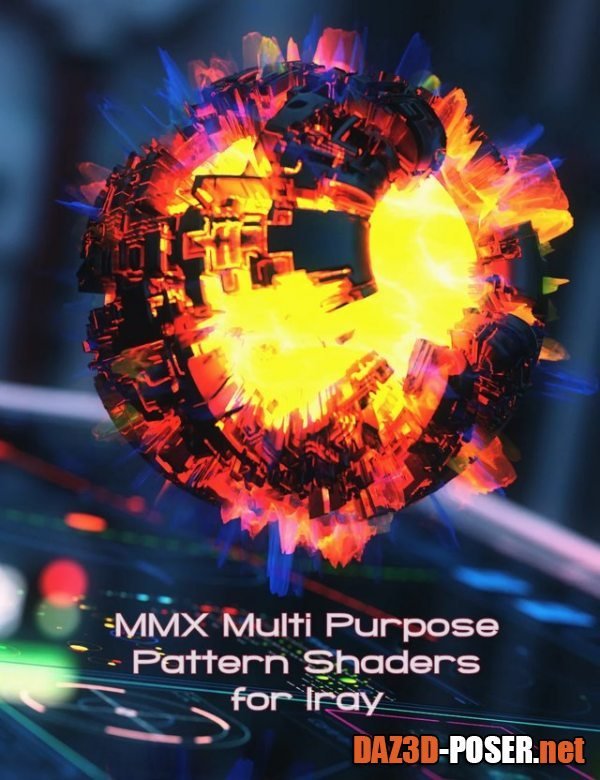 Dawnload MMX Multi Purpose Pattern Shaders for Iray for free