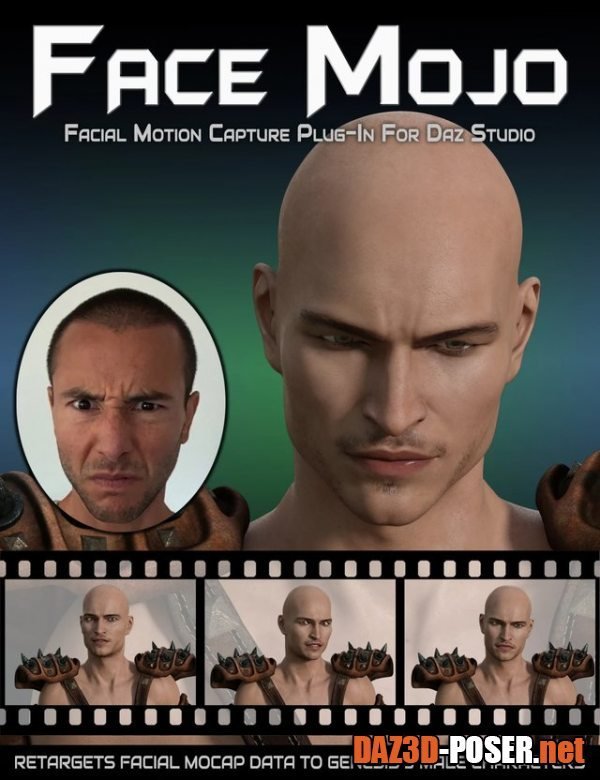 Dawnload Face Mojo - Facial MoCap Retargeting for Genesis 3 Males for free