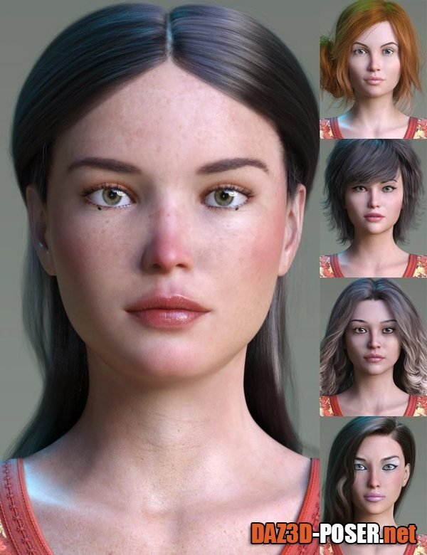 Dawnload Natural Women and Morphs Addons for Genesis 8 Female for free