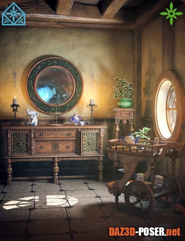 Dawnload ROG Fantasy Home - Hallway Furniture Set for free