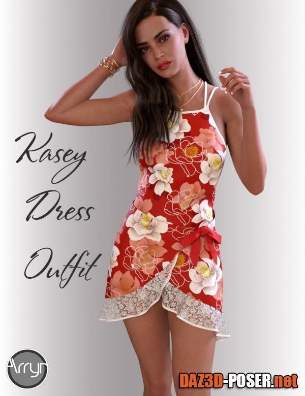 Dawnload dForce Kasey Candy Dress for Genesis 8 Female(s) for free