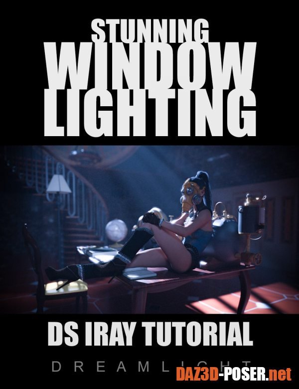 Dawnload Stunning Window Lighting – Daz Studio Iray Tutorial for free