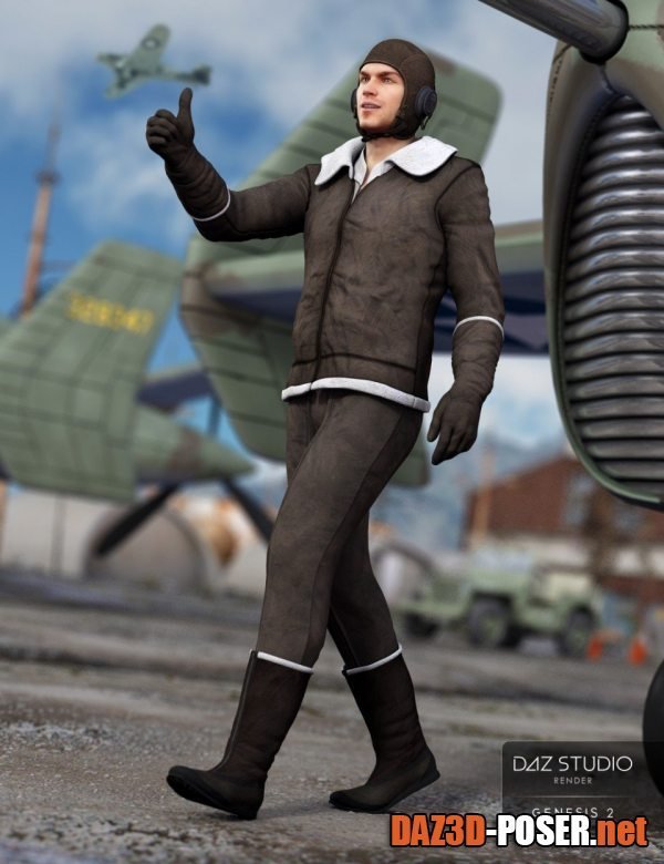 Dawnload Vintage Aviator for Genesis 2 Male(s) for free