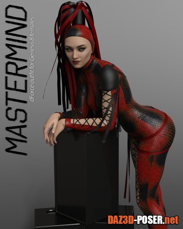Dawnload Mastermind dForce Outfit for Genesis 8 Females for free
