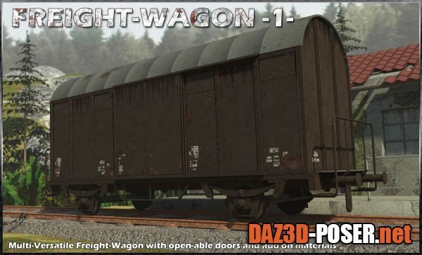 Dawnload Freight Wagon 1 for free