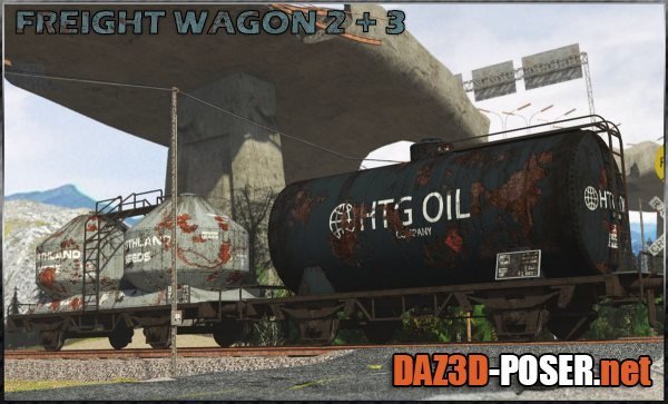 Dawnload Freight Wagon 2 and 3 for free